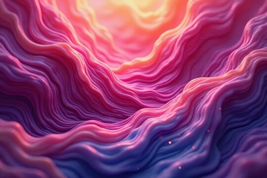 Swirling, amorphous shapes in muted tones, seamless loop , shades, shapes