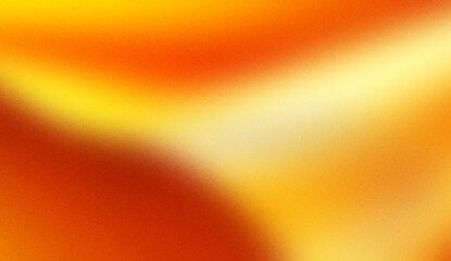 Grainy gradient background, yellow orange red abstract color wave black backdrop, noisy texture