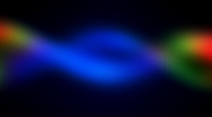 Dark blue light glowing grainy gradient, dark background noisy texture