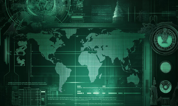 A diplomatic agenda displayed on an embassy security screen, showcasing professional detail