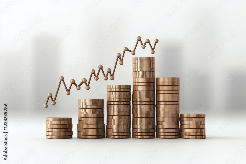 Poster capital expenditure icon advanced financial analysis visualization for business strategy and growth 