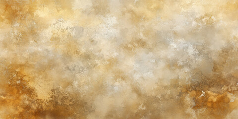 Warm taupe and gold watercolor background with soft fluid textures and intricate highlights.