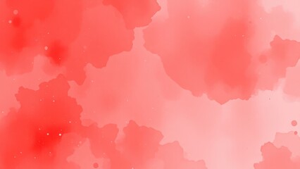 Obraz premium a red and pink watercolor background with a lot of spots