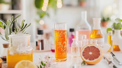 Citrus perfume creation lab