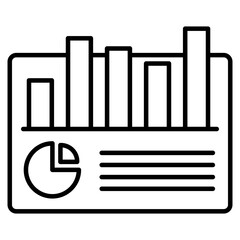 Obraz premium analytic icon element for design