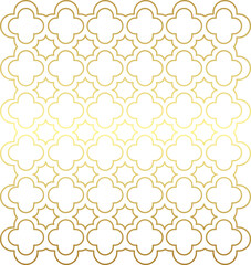Gold Islamic Pattern