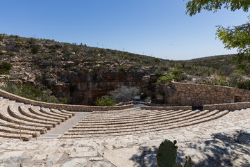Bat Flight Amphitheater at Carlsbad Caverns National Park, New Mexico