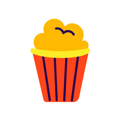 popcorn icon design	