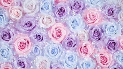 Brilliant Dreamy Crystal Rose