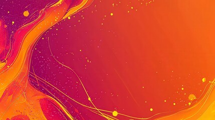 Abstract Colorful Background with Vibrant Orange and Purple Hues
