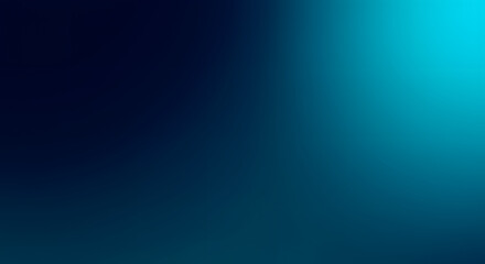 Obraz premium Deep ocean-inspired gradient transitioning from rich navy blue to turquoise