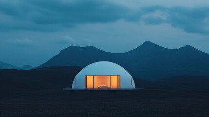 Future living real estate architectural concepts sarut dome house