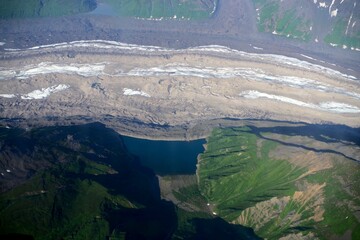 High-Altitude Glacier & Lake View Near Denali © SKTanner Photography