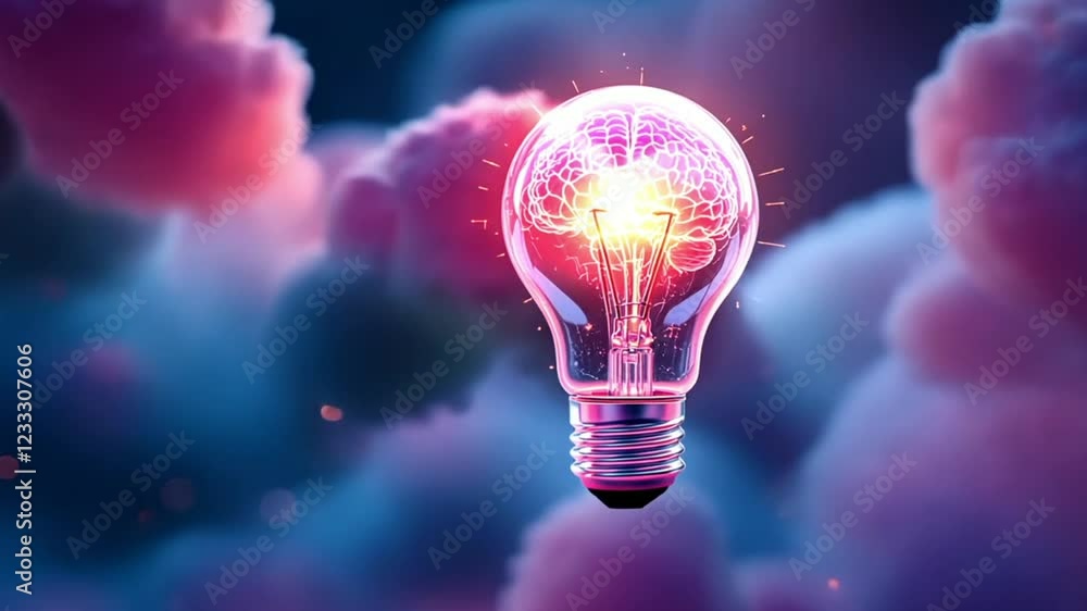 Poster artificial intelligence and technology virtual web concept background
