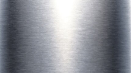 Brushed Metal Texture Showing Light Reflection