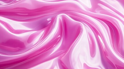 Obraz premium Abstract Pink Swirling Liquid Background Texture