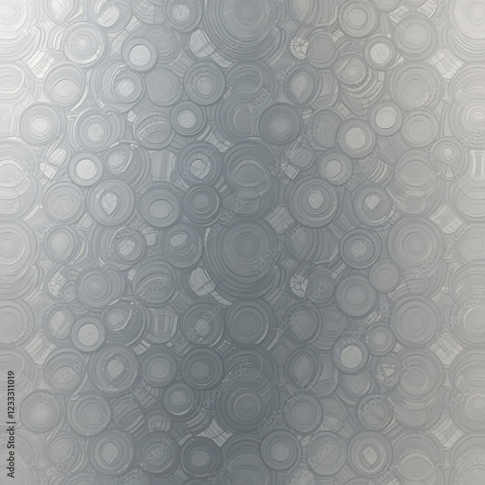 Poster abstract gray concentric circle pattern design