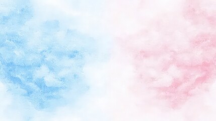 Soft Blue and Pink Watercolor Background for Abstract Design