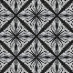 Intricate monochrome geometric pattern with symmetrical design a