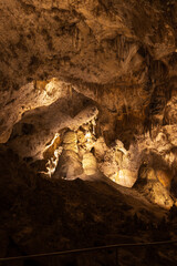 Rock formations in Carlsbad Caverns National Park, New Mexico
