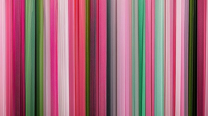 Obraz premium Vibrant Colorful Stripes of Fabric Textures in Various Shades