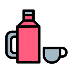 drinking utensils icon design	
