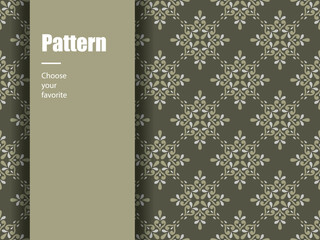geometric ethnic vintage batik wallpaper seamless pattern motif classic modern fashion element art © ornamen