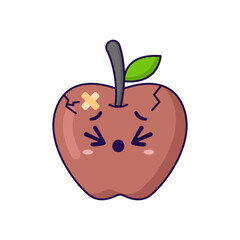 Apple cartoon