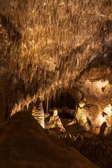Rock formations in Carlsbad Caverns National Park, New Mexico