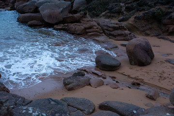 Joli paysage de la côte de granit rose - Ploumanac'h Bretagne France
