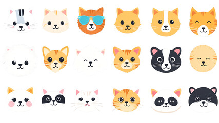 Fototapeta premium Charming and cute animal with big eyes and playful demeanor isolated on a clean PNG background, ideal for pet-related designs, nature illustrations, and heartwarming visual content