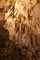 Rock formations in Carlsbad Caverns National Park, New Mexico