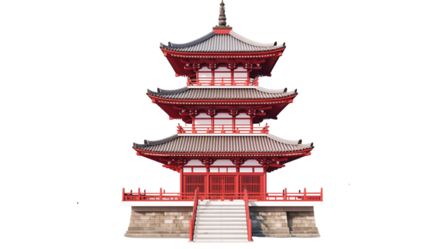 Stunning Asian Pagoda Architecture 3D Render Eastern Temple Design  Cultural Heritage Spiritual Landmark