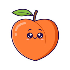 Peach cartoon