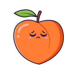 Peach cartoon