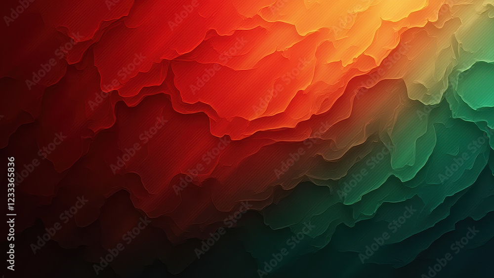 Poster abstract red green gradient texture background - abstract gradients