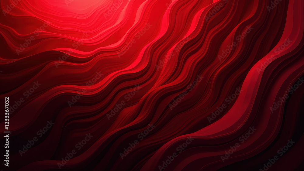 Poster abstract red wave background texture - abstract backgrounds