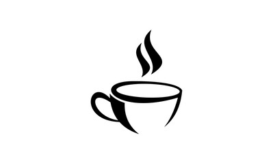 coffee cup logo vector