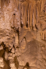 Rock formations in Carlsbad Caverns National Park, New Mexico