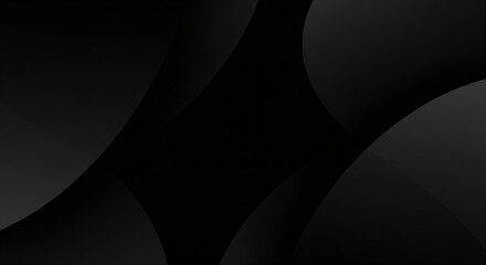 Abstract black curves background