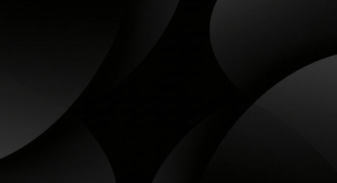 Abstract black curves background
