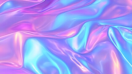 Obraz premium neon background, holographic abstraction, soft light colors