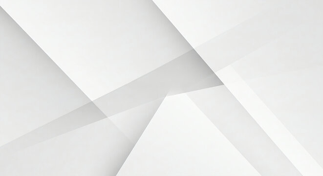 Abstract Geometric White background