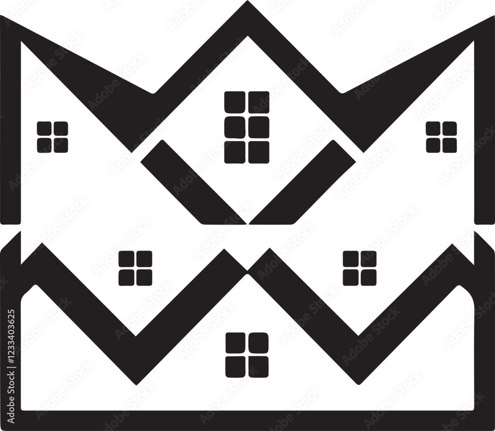 Poster house icon. flat vector related icon for web and mobile applications.