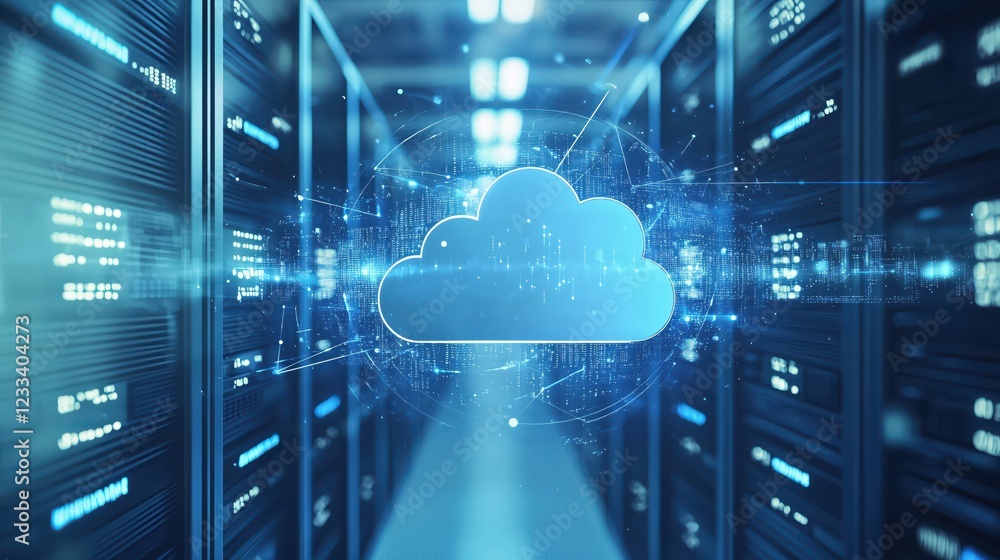 Poster Cloud Computing Network Data Center Server Technology