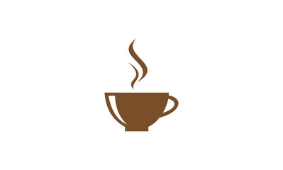 coffee cup logo vector