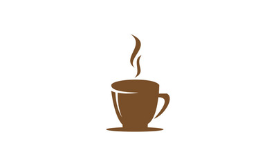 coffee cup logo vector