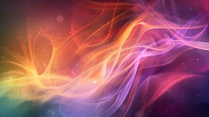 Fototapeta premium A vibrant abstract swirl of colors and light, evoking a sense of movement and energy.