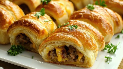 Delectable Sausage and Cheese Crescent Rolls: A Perfect Appetizer