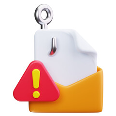 email 3d render icons